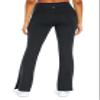 Balance Collection Womens Katie High Rise Flared Pant, Black, Large view 4