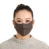 Yidome Half Face MaskPack of 3  Winter Face Cover Mask for Adult Outdoor Sports Cycling Daily wear(Black Gray Brown) view 2