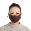 Yidome Half Face MaskPack of 3  Winter Face Cover Mask for Adult Outdoor Sports Cycling Daily wear(Black Gray Brown) view 3