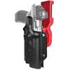 Pro Heavy Duty Competition Holster fits Springfield Echelon 4.5in w/ TLR1HL (Right-Hand Draw, Red/Black) view 1