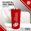 Campus Colors NCAA Stainless Steel Travel Tumbler for Mom - 18 oz - Double Walled Insulated Drinkware view 2