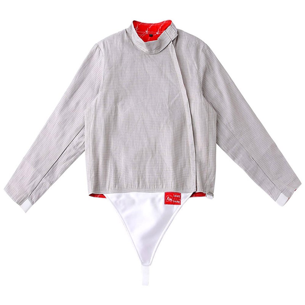 HALFS Professional Fencing Metal Clothing Fencing Protective Clothing Fencing Contest Clothing Fencing Conductive Clothes (Thickness : Right hand, Size : 60#)