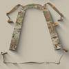 ACETAC Multi-Mission Laser-Cut Shoulder Strap Waist Strap H-Harness for Chest Rig Compatible w/Spiritus Systems Micro MK4/MK5 Haley Strategic D3CR Placard (Splatter) view 2