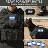 Bluyellow 2-Pack Israel Flag Patch Embroidered Hook & Loop Military Morale Tactical Israeli Flag Patches for Backpacks Tactical Vest Military Helmet Dog Vest Jacket Uniform Hat 2x3 Inches view 4