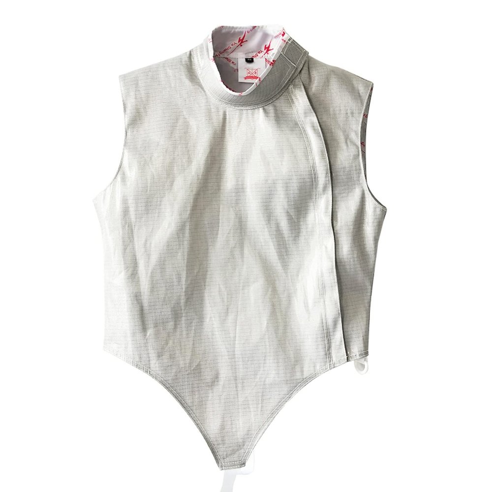 Adults and Children Foil Vest Fencing Metal Jacket Fencing Training Equipment (Thickness : Right Hand, Size : 54)