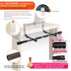 Ally Peaks Pull Up Bar for Doorway | Thickened Steel Max Limit 440 lbs Upper Body Fitness Workout Bar| Multi-Grip Strength for Doorway | Indoor Chin-Up Bar Fitness Trainer for Home Gym Portable |180 view 3