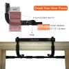 Ally Peaks Pull Up Bar for Doorway | Thickened Steel Max Limit 440 lbs Upper Body Fitness Workout Bar| Multi-Grip Strength for Doorway | Indoor Chin-Up Bar Fitness Trainer for Home Gym Portable |180 view 4