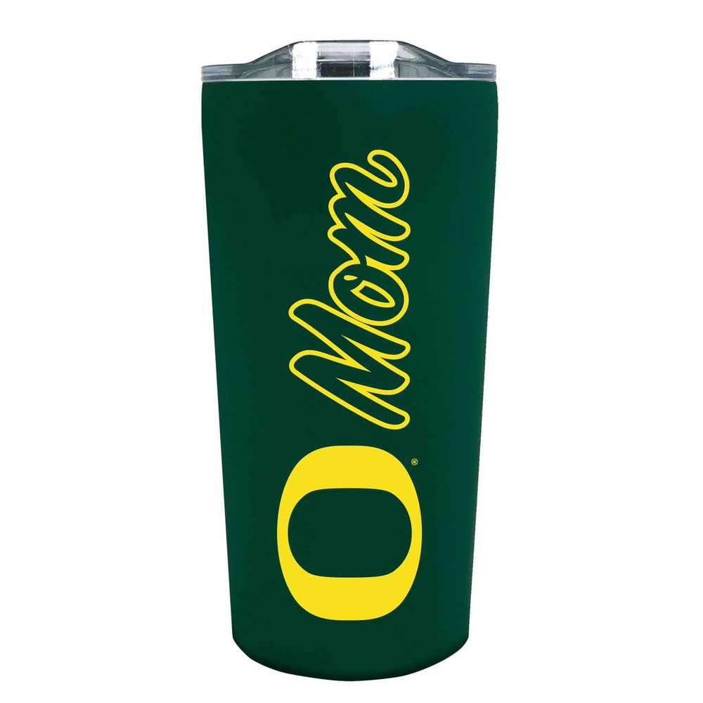 Campus Colors NCAA Stainless Steel Travel Tumbler for Mom - 18 oz - Double Walled Insulated Drinkware (Oregon Ducks - Green)