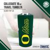 Campus Colors NCAA Stainless Steel Travel Tumbler for Mom - 18 oz - Double Walled Insulated Drinkware (Oregon Ducks - Green) view 2