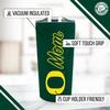 Campus Colors NCAA Stainless Steel Travel Tumbler for Mom - 18 oz - Double Walled Insulated Drinkware (Oregon Ducks - Green) view 3