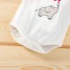 0 to 18M Little Kid Bodysuits Valentine's Day Baby Toddler Print Suspenders Heart Cartoon Romper (White, 6-9 Months) view 2