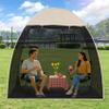 EighteenTek Screen House Gazebo, 2-4 Person Pop Up Screen Tent, Instant Screen Room with Carry Bag, Outdoor Mosquito Tent Pop-Up, Sun Shade Shelter for Patio, Garden, Backyard, Deck 7 x 4 x 6.5 FT view 1