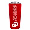 Campus Colors Collegiate Stainless Steel Travel Tumbler for Alumni - 18 oz - Double Walled Insulated Drinkware (Oklahoma Sooners - Crimson) view 1