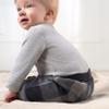 Gerber Baby Boys 4-Pack Microfleece Sweatpants, Navy Gingham, 0-3 Months view 3
