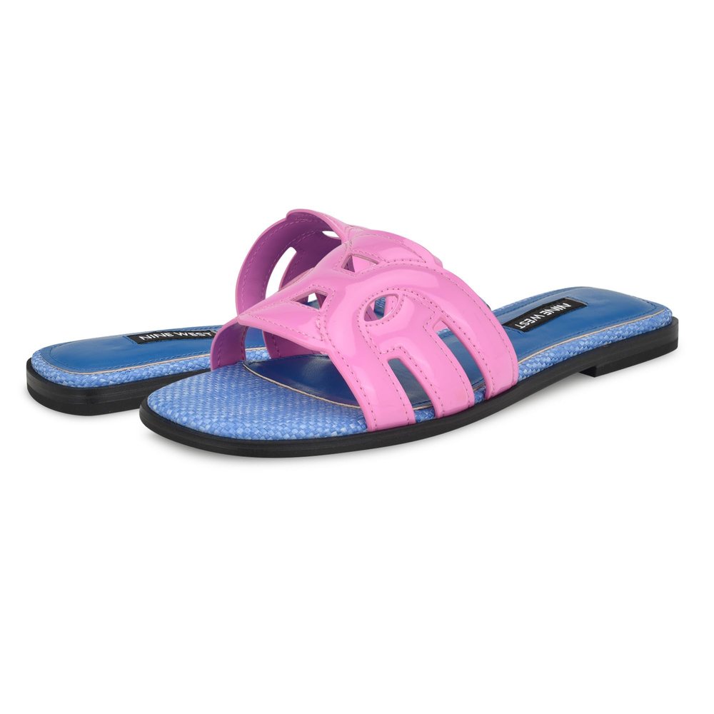 Nine West Women's Geena3 Sandal, Light Magenta 650, 8.5