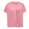 Womens Long Sleeve Velvet Tops Casual Pullover V Neck Shirts Elegant Ladies Dressy Blouse Pullover Button Down Tunic view 3