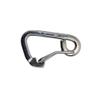 DBMIMPORTERS 15/32" Harness Clip Spring Gate Snap Hook Carabiner Hook Stainless Steel T316 view 1