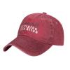 All Praise is to Allah Classic Baseball Cap Wash Retro Cotton Cowboy Trucker Hat Red view 2