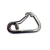 DBMIMPORTERS 3/8" Harness Clip Spring Gate Snap Hook Carabiner Hook Stainless Steel T316 view 2