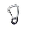 DBMIMPORTERS 3/8" Harness Clip Spring Gate Snap Hook Carabiner Hook Stainless Steel T316 view 3