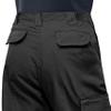 WICKED STOCK Ripstop Men's Operator Cargo Tactical Pants, Elastic Waist, Water Resistant Cargo Pants, Durable, Work Pants Men Black view 4