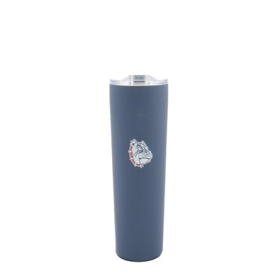 Decorvo Officially Licensed Collegiate Stainless Steel Tumbler - Double Walled Insulated Travel Tumbler with Slide Lid - 18 oz (Gonzaga)