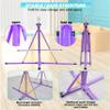 FC FUNCHEER Foldable Gymnastics Bar,5FT Horizontal bar,Adjustable Kids Training bar for Kids Ages 3-15,Kids Gymnastics bar,Triangle Stable Structure-Gym Equipment for Home view 3