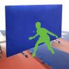 YLQFGUVWK Table Tennis Baffles, Portable Temporary Partition Screens for Training Courts, Heavy Duty Club Competition Surround Barrier Blocks, Suitable for Schools, Stadiums (Size : 140x80CM-2PCS) view 1