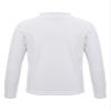 ranrann Kids Boys Girls Thermal Underwear Tops Winter Fleece Lined Long Sleeve Undershirts Baselayer T-Shirts Sweater White 11-12 Years view 2
