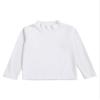 ranrann Kids Boys Girls Thermal Underwear Tops Winter Fleece Lined Long Sleeve Undershirts Baselayer T-Shirts Sweater White 11-12 Years view 3