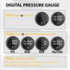 MOHEGIA Bike Floor Pump with Digital Gauge: Bicycle Tire Pump with High Pressure 160 PSI,Air Pump Inflator Fits Schrader and Presta Valve for Tires, Balls, Balloons/Black view 2