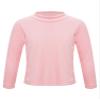 Kvysinly Boys Girls Thermal Underwear Top Long Sleeve Mock Neck Sweater T-Shirts Winter Undershirt Base Layer Shirts Pink 11-12 Years view 1