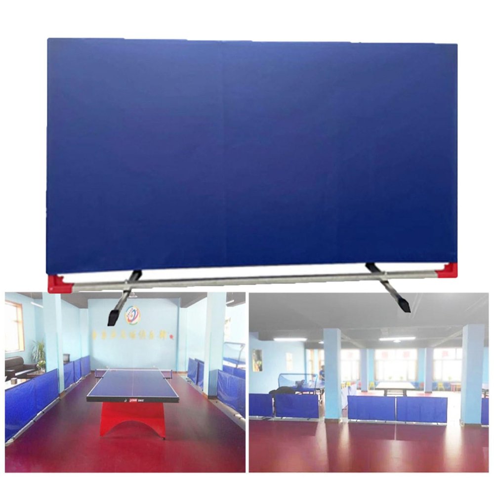 YLQFGUVWK Table Tennis Baffles, Table Tennis Fence Barriers Surrounding Table Tennis Courts, Portable Temporary Partition Screens (Size : 140x80CM-10PCS)