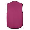 TopTie Child Advertising Vests with Zipper Volunteer Vests No Pockets for Kids-Purple-L view 4