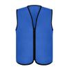 TopTie Child Advertising Vests with Zipper Volunteer Vests No Pockets for Kids-Royal Blue-S view 4