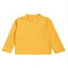 ranrann Kids Boys Girls Thermal Underwear Tops Winter Fleece Lined Long Sleeve Undershirts Baselayer T-Shirts Sweater Yellow 11-12 Years view 3