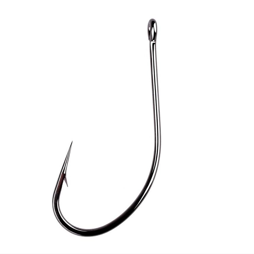 KTGCOZS Pack of 30/100 Carp Fishing Hook High Carbon Steel Black Fish Hook Size 2#-30# (20# 30pcs)