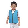 TopTie Child Advertising Vests with Zipper Volunteer Vests No Pockets for Kids-Blue-S view 2