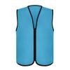 TopTie Child Advertising Vests with Zipper Volunteer Vests No Pockets for Kids-Blue-S view 4