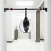 GTPBAO Ceiling Mount Striking Bag for Boys Girls Adults, Ball Diameter 30cm, Inflatable Speed Boxing Ball with Strength Pull-Up Bar (Color : Black-White), 01009 view 2