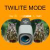 Hwishare Twilite Monocular Full Color, Night Vision Monocular 5-15x40mm Digital Monocular Night Vision for Camping Hunting & Fishing (White) view 2