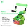 Boat Kill Switch Lanyard Suit for All Yamaha Jet Ski Waverunner, Marine Outboard Motor Engine Cut Off Stop Tether Wrist Strap, EW2-68348-00-00 Replacement (Green with US Flag) view 2