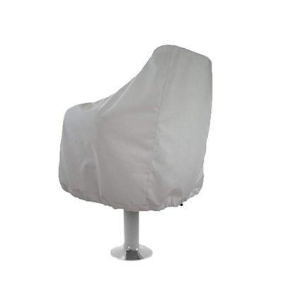 ihreesy Waterproof Boat Seat Cover,Captain Boat Bench Chair Cover Dustproof Boat Chair Cover 210D Oxford Cloth Weatherproof Chair Protective Cover for Outdoor Marine Canvas
