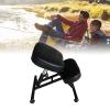 Xcello Adjustable Portable Folding Stool, Foldable Steel Chair for Outdoor Camping and Picnic view 3