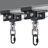 BeneLabel Heavy Bag Hanger for Beam, Boxing Bag Hanger, Heavy Bag Mount, Punching Bag Mount with Carabiner and 360Swivel, Boxing Bag Bracket for Home Gym, 900LB Capacity, 2 Pack view 1