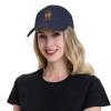 WETEYAFU Funny BBQ Smoker Dad Grilling Smoke Baseball Cap Navy view 4