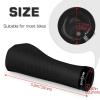 BUCKLOS Single Lock-on Bike Handlebar Grips - Mountain Bike MTB Ergonomic Anti-Slip Handle Grip - Bicycle Comfort Locking Handle Bar for BMX/Cruiser Bike/Scooter (7/8" Black) view 4
