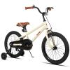 JOYSTAR 20 Inch Kids Bike for Age 7-10 Girls Boys Bikes 7 8 9 Years Old BMX Style Children Bicycles with Kickstand Birthday Gift Beige view 1