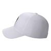 WETEYAFU Dominican Republic Flag and Skull Hat Unisex Baseball Cap Trucker Hat Adjustable White view 3