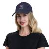 WETEYAFU Cuba and American Flag Sos Cuba Baseball Cap Adjustable Snapback Hip Hop Cotton Baseball Cap Trucker's Hat Dad Hat Navy view 4